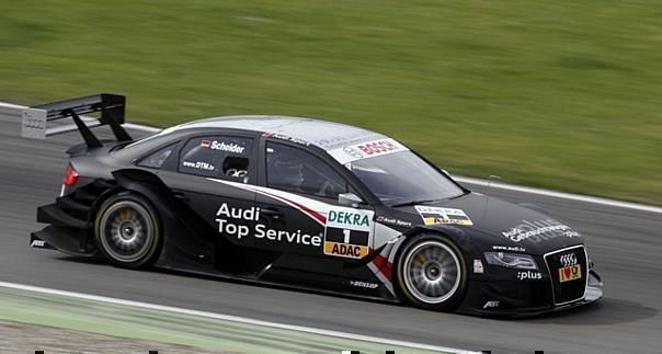 DTM-Audi A4 für die Saison 2009. Foto: Auto-Reportert/Hartmann